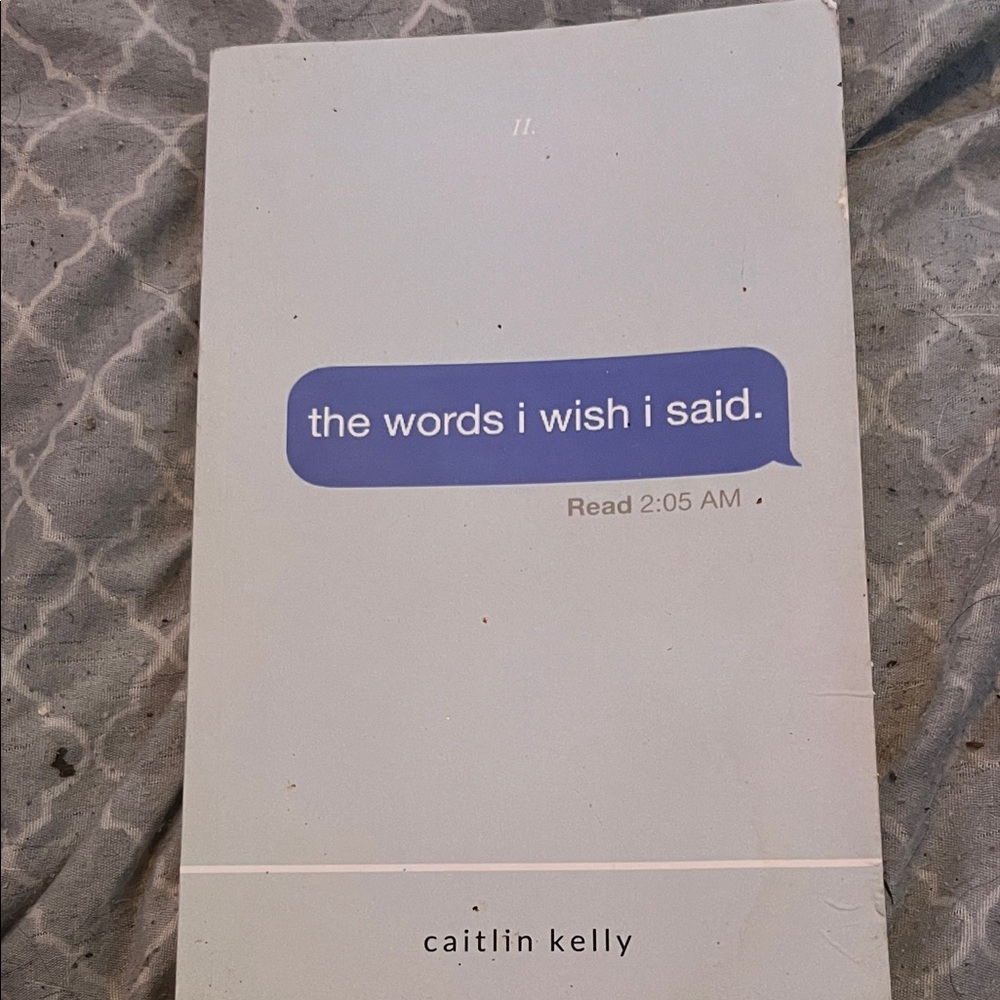 The Words I Wish I Said Book